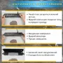УЦІНКА! Домашній вакууматор для продуктів BITEK BT-410Y Кухонний вакуумний пакувальник Чорний (пошкодження корпусу 3285)