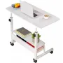 Стіл комп'ютерний на коліщатках з регулюванням висоти Laptop Table 60 х 40