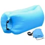 Надувний диван-шезлонг ламзак Supretto Air Sofa 1,90 м, до 100 кг, без насоса, синій