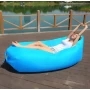 Надувний диван-шезлонг ламзак Supretto Air Sofa 1,90 м, до 100 кг, без насоса, синій