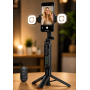 Штатив трипод Q625 с AI-автоотслеживанием лица, поворот 360°