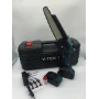Аккумуляторная пила цепная на 8 дюймов V-Tekk + 2 аккумулятора пила минипила 3600 об/мин с функцией механической смазки + кейс