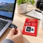 Карта пам'яті MicroSD 16 GB Class 10 з SD-адаптером