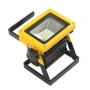 Акумуляторний прожектор із 3 акумуляторами (30W, 24LED) D15, Жовтий/Світолодний переносний ліхтар
