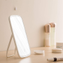 Дзеркало для макіяжу з LED-підсвіткою, LED Makeup Mirror, Біле/Настільне дзеркало акумуляторне