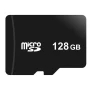 Карта пам'яті 128GB, microSD, Чорна / SD карта / Флешка для телефону / Мікро СД / Флеш карта для камери