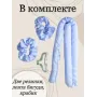 М'який атласний стрижень стрічка для накрутки волосся Бігуді З Крабіком
