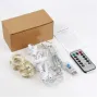 Світлодіодна гірлянда штора LED Light 3х2 метри від USB + пульт Теплий SF-19