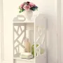 Полиця стелаж пластикова у ванні Етажерка стійка до вологи PK-02 (80cm*15cm*15cm)