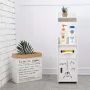 Полиця стелаж пластикова у ванні Етажерка стійка до вологи PK-02 (80cm*15cm*15cm)