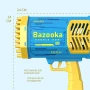 Бульбашковий пістолет Bubble Gun для мильних бульбашок на 69 отворів
