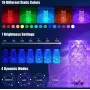 УЦЕНКА! Настольная аккумуляторная лампа с пультом 22см ночник Роза RGB Crystal Rose.(Плохая упаковка, трещина на корпусе 3274)