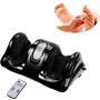 Електричний масажер для ступень ніг «Foot Massager Bliss» з вібромасажем, акупунктурою й дистанційним керуванням