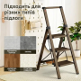 Драбина алюмінієва під дерево, легка, широка ladder adder L0103