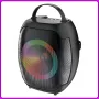 Портативна Bluetooth колонка 4" з двома бездротовими мікрофонами ZQS-W4107 8W
