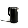 Електричний чайник DENX DX2087 на 1,6 л 1500 Вт із регулятором температури. Чорний (DX2087)