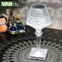 ОЧЕНКА! Настільна LED-лампа Crystal Table Lamp RGB із сенсорним керуванням, пультом керування, 16 кольорами (Плохе паковання 3549)