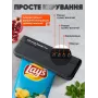 Вакууматор бытовой для продуктов пищи Vacuum Sealer X Pro 110W 60 кПа вакуумный упаковщик автоматический + 10 пакетов 10х25см