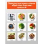 Вакууматор бытовой для продуктов пищи Vacuum Sealer X Pro 110W 60 кПа вакуумный упаковщик автоматический + 10 пакетов 10х25см