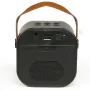 Караоке-система K12 с двумя микрофонами, Bluetooth, черная