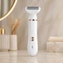 Епілятор hair clipper AN XL-1961 / Жіночий акумуляторний епілятор зі змінними насадками