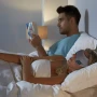 Маска для сну MUSIC GOGGLES A183 з гарнітурою Bluetooth, Сірий / Маска на очі для сну / Пов'язка на очі для сну