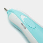 Дитячий тример для нігтів + 6 насадок NAIL TRIMMER XL-667, Блакитний/Акумуляторна