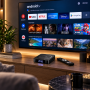 Смарт-ТВ-приставка I96 Z18 Android TV/Приставка для TV 4/32 ГБ, Wi-Fi 2.4/5 ГГц, 4K
