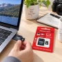 Карта пам'яті MicroSD 32 GB Class 10 з SD-адаптером