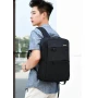 Рюкзак міський 3в1 Backpack 9018 дорожній комплект чорний