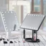 УЦЕНКА! Зеркало настольное с подсветкой LED - бренд Large Led Mirror (Плохая упаковка, повреждение на зеркале 3225)