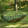 Гамак туристический 260х140 см с москитной сеткой и карманом GMSK-01 260х140см Пиксель