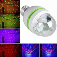 УЦЕНКА. Диско лампа LASER Rotating lamp,вращающаяся лампа (Плохая упаковка, трещина на корпусе 2853)