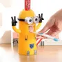 УЦЕНКА! Яркий детский дозатор зубной пасты Миньон (Плохая упаковка, нет крепления к стене 3195)