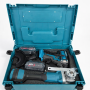 Акумуляторний набір 2в1 48 V: шурупокрут і кутова шліфмашина в кейсі, синій, модель X332