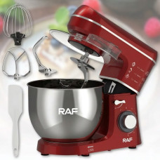 Стационарный миксер с чашей 8 л из нержавеющей стали и 6 скоростями RAF R.6618B 1400W