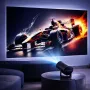 Професійний смарт-проєктор PR80 4K Ultra HD з Wi-Fi, Bluetooth, Android 11, HDMI, USB і пультом Air Mouse
