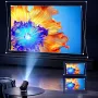 Професійний смарт-проєктор PR80 4K Ultra HD з Wi-Fi, Bluetooth, Android 11, HDMI, USB і пультом Air Mouse
