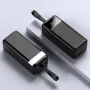 Повербанк KPG-402 40000 мА·год чорний із ліхтариком, 2 USB, microUSB та Type-C