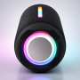 Портативна Bluetooth колонка JC-500 10 Вт з RGB LED підсвічуванням, акумуляторна бездротова міні-колонка
