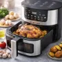 ОЧЕНКА! Аерогриль Silver Crest SC-8855S 8 л 4200 Вт сенсорне керування Hot Air Technology (Плохе паковання, вм'ятина 3550)
