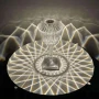 УЦЕНКА! Настольная декоративная лампа DSL Crystal Lamp с RGB LED-подсветкой на 16 цветов, сенсорным (Плохая упаковка 3686)