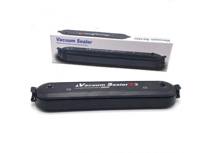 Вакуумний пакувальник продуктів Vacuum Sealer S 26X-252 Чорний