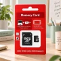 Карта пам'яті microSD 64 ГБ з SD-адаптером (Флешка для телефону)