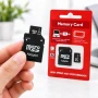 Карта пам'яті microSD 64 ГБ з SD-адаптером (Флешка для телефону)