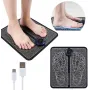 Вібраційний масажер EMS для ніг Електричний автоматичний масажний килимок для ступень і стоп