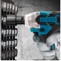 Аккумуляторный ударный гайковерт MA-491 с подсветкой 2-мя съемными аккумуляторами в кейсе | 2 Ah 48 V