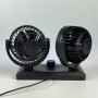 Автомобільний вентилятор CAR SMALL FAN 12 V F30 Подвійний вентилятор на панель приладів 12 В