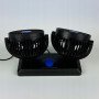 Автомобільний вентилятор CAR SMALL FAN 12 V F30 Подвійний вентилятор на панель приладів 12 В