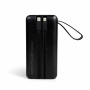 Зовнішній акумулятор (Power Bank) KPG KPG-502X 50000 mAh 22.5W з LCD-дисплеєм